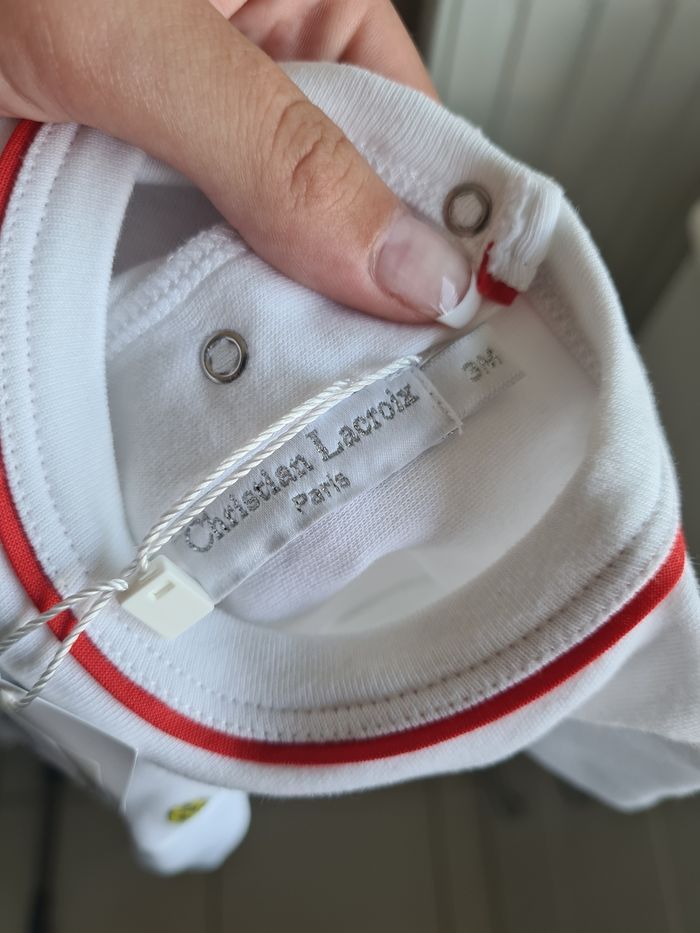 Haut 3 mois Christian Lacroix - photo numéro 3