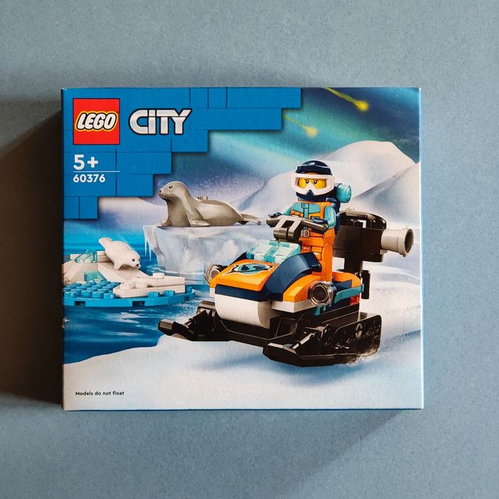 LEGO City 60376 - Motoneige d'exploration de l'Arctique - Scellé 🌟 - Envoi rapide 🚚 💨