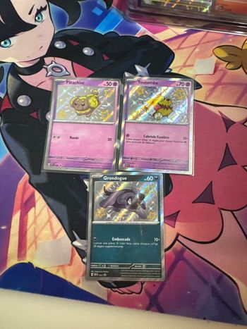 Carte Pokémon promo tri-pack destinée de paldea 