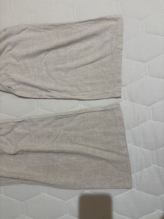 Pantalon fluide beige - photo numéro 3