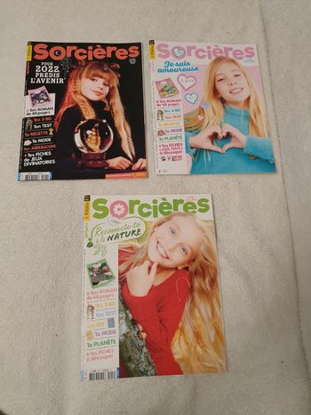 Magazines Sorcières x3 1er trimestre 2022 neuf