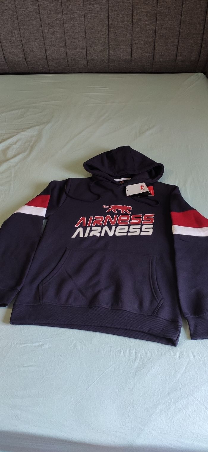 Sweat à capuche Airness neuf taille S