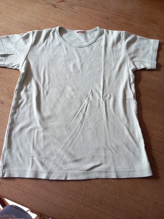 Tee-shirt coton T36 vert clair la redoute