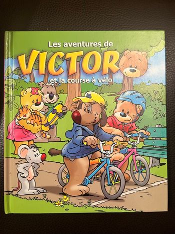 Les aventures de Victor et la course à vélo