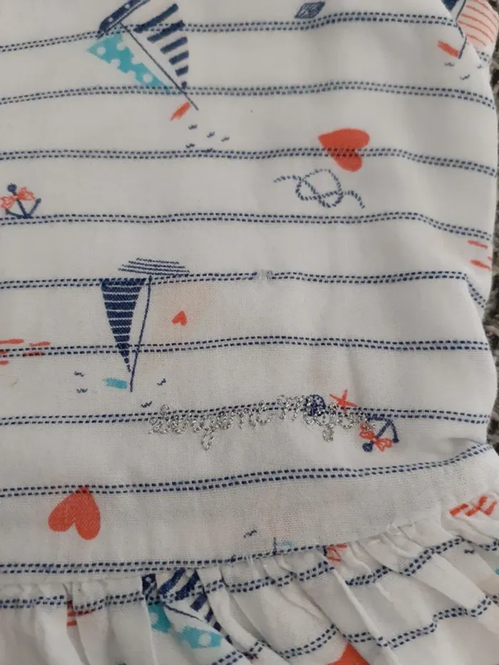 Robe à bretelles thème bateaux - photo numéro 4