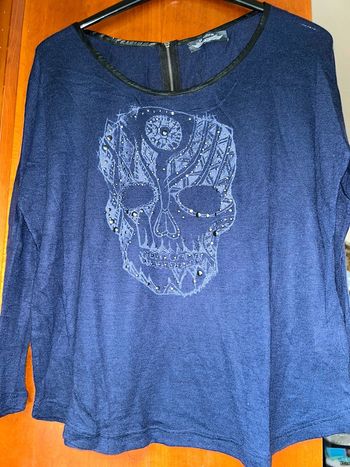 Pull marine skull It Hippie taille unique neuf