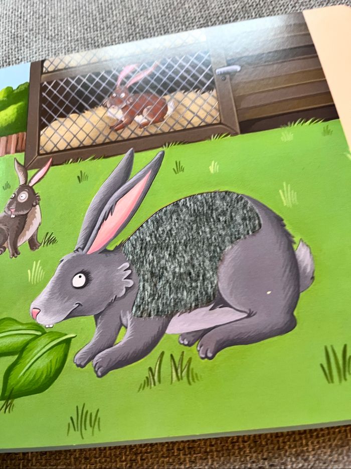 Livre à toucher « P’tit loup à la ferme » - photo numéro 9