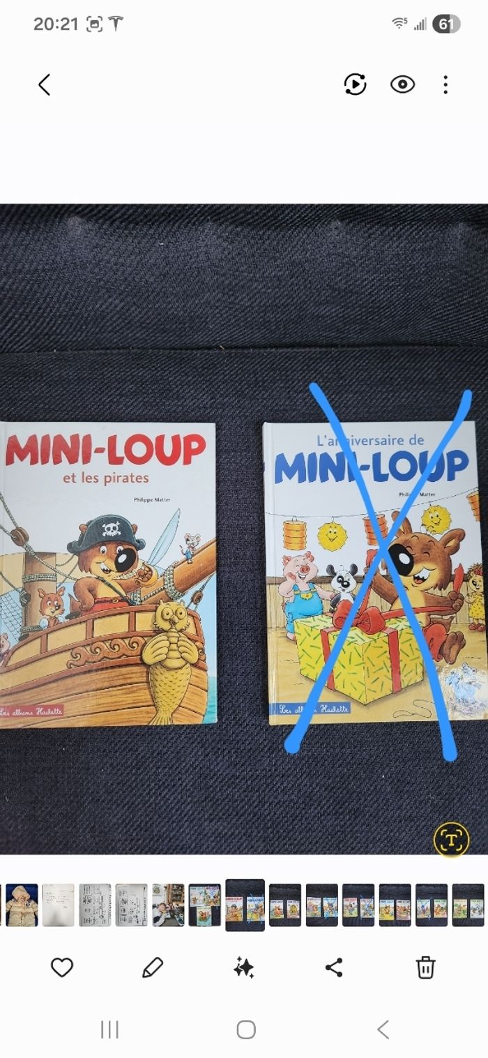 Lot livres Mini-loup - photo numéro 8