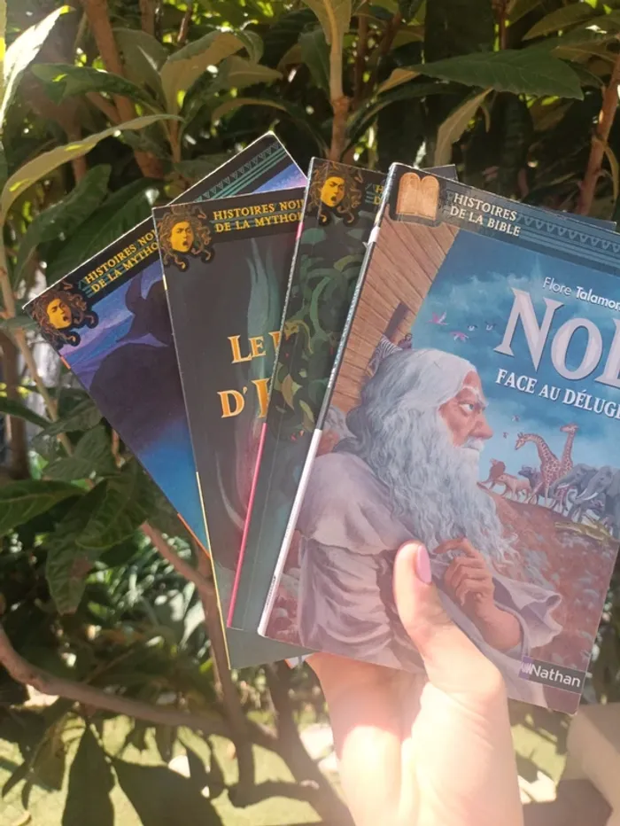 Lot de 4 livres Histoires noires de la mythologie et histoires de la bible - photo numéro 2