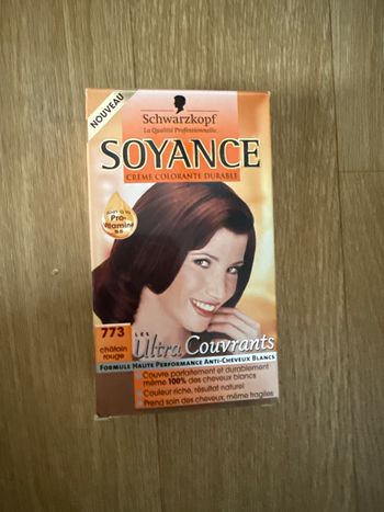 Coloration châtain rouge