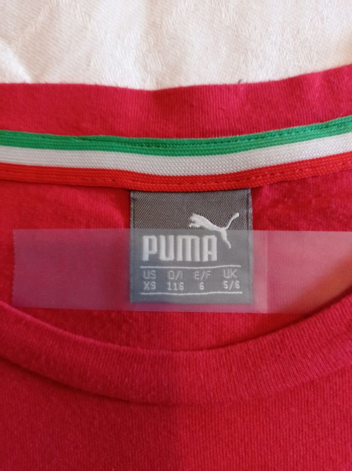 Marque Puma taille 6 ans couleur rouge voir photos super jolie - photo numéro 2