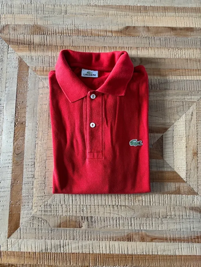 Polo Lacoste rouge