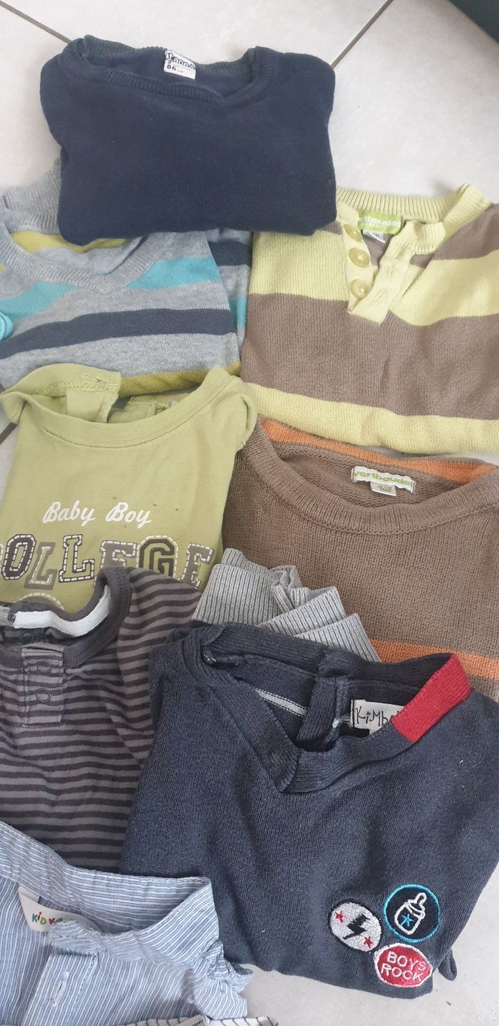 Lot haut garcon 2ans - photo numéro 8