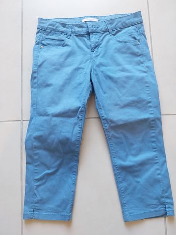 Pantacourt femme camaïeu 36