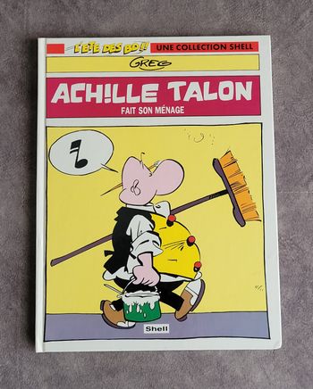 BD - Achille Talon fait son ménage N°2 SHELL - en très bon état