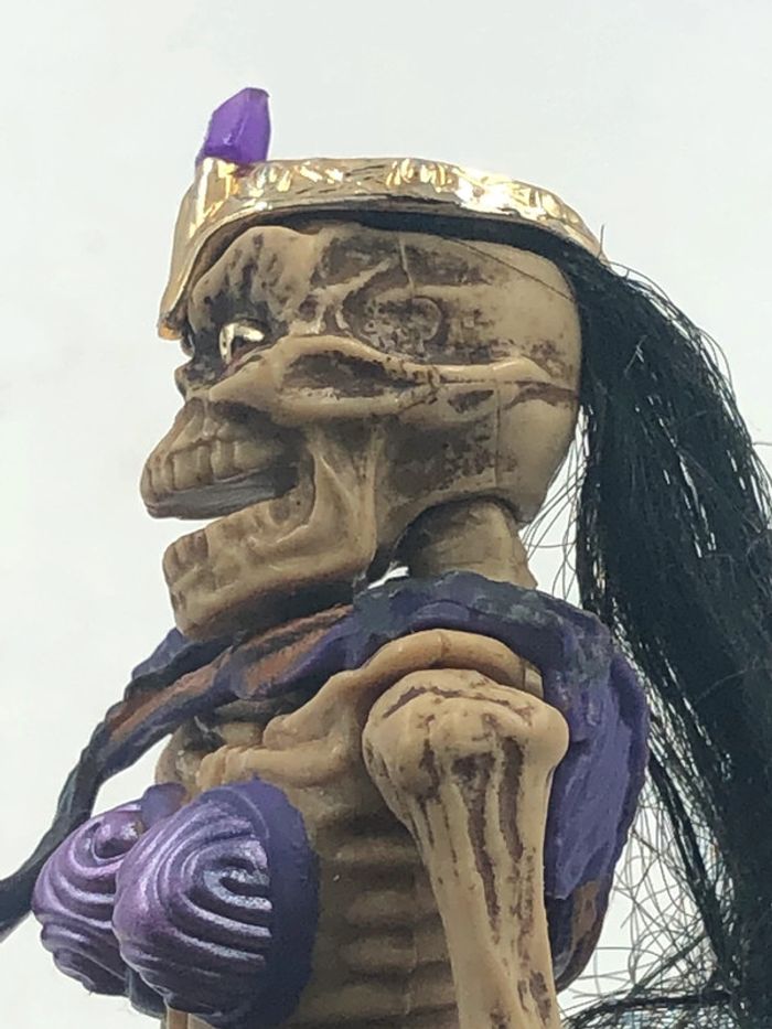 Figurine The Dawn of 31 Days of Toy Terror: Shriek from Skeleton Warriors by Playmates toys 1994 - photo numéro 5