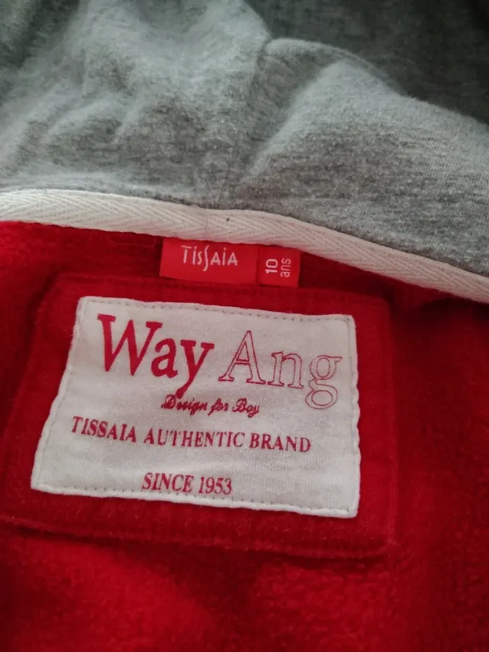 Veste zippée garçon 🧑 10 ans - photo numéro 5