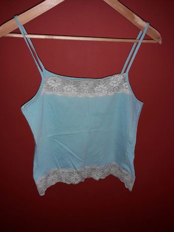 Débardeur turquoise Jennyfer