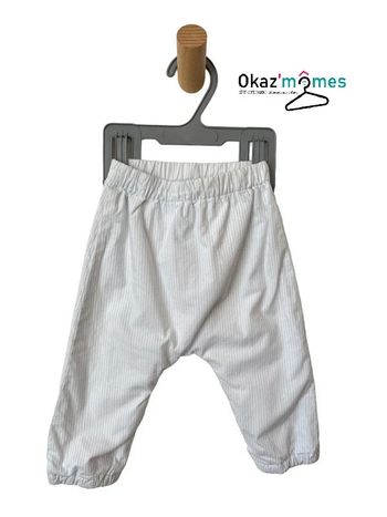 Pantalon rayé léger et confortable - Canada House 3 mois (62cm)