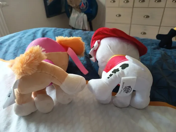 Peluche Stella et Marcus Paw Patrol - photo numéro 3