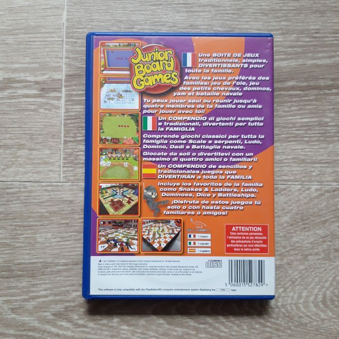 Junior board games jeu PS2 - photo numéro 2
