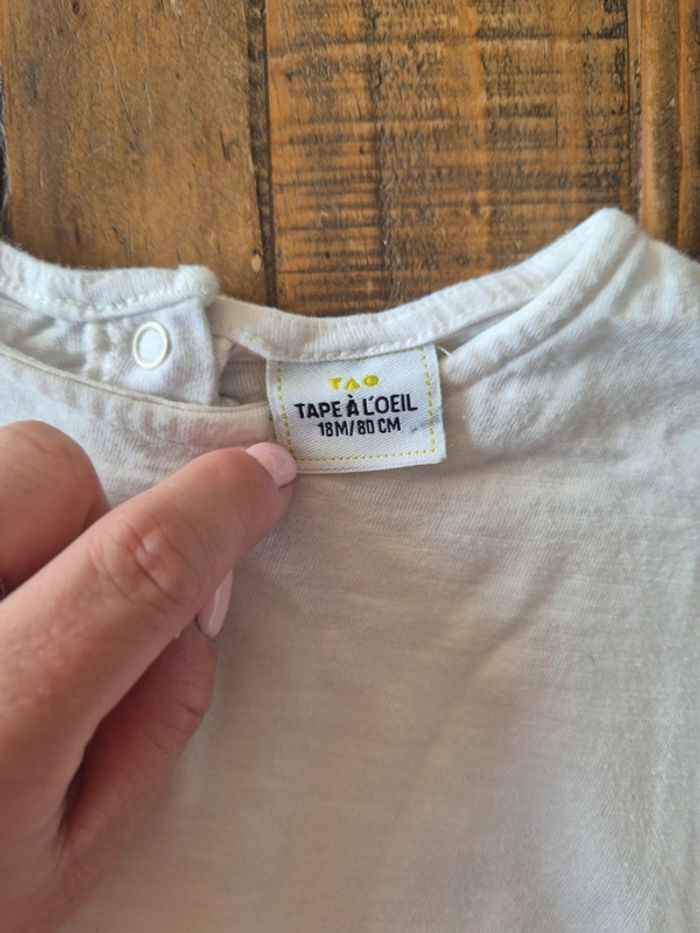 Maillot longues manches 18 mois Tao - photo numéro 3