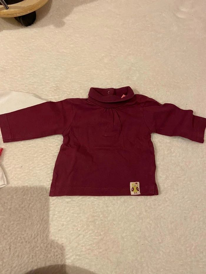 Lot 2 t-shirts 3 mois - photo numéro 2