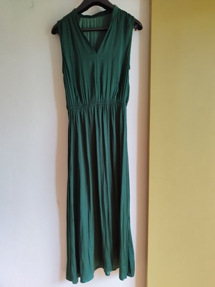 Robe verte monoprix - photo numéro 9