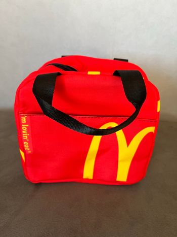 Lunch bic glacière sac isotherme style fast food 