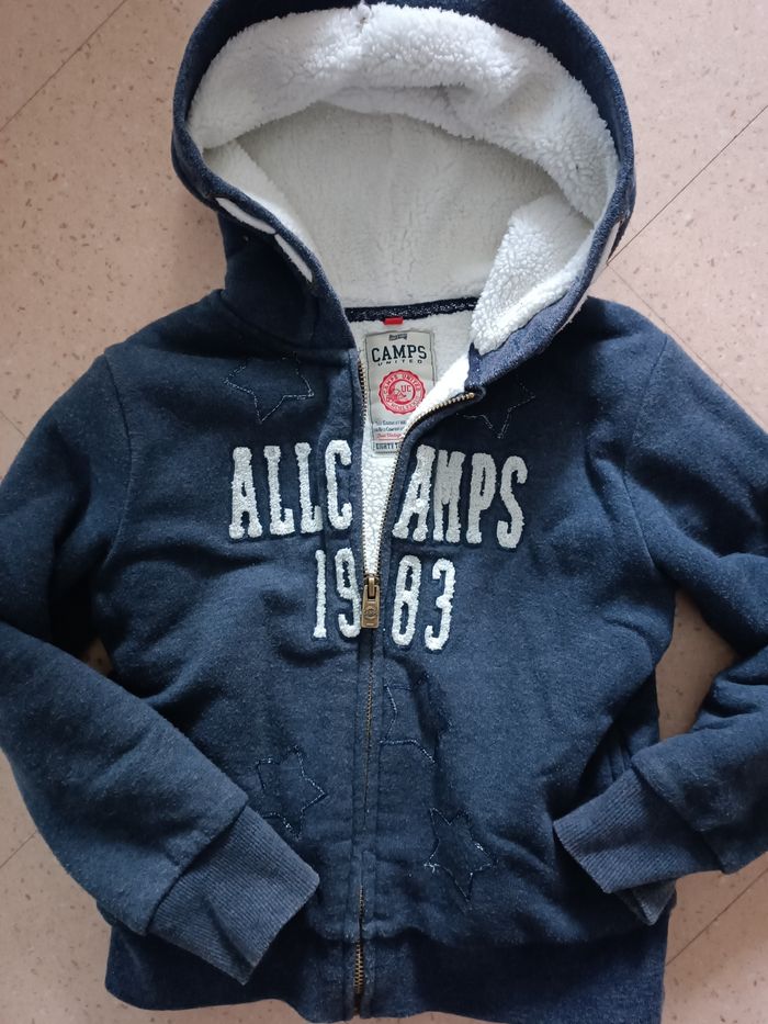 Veste polaire 8ans fille