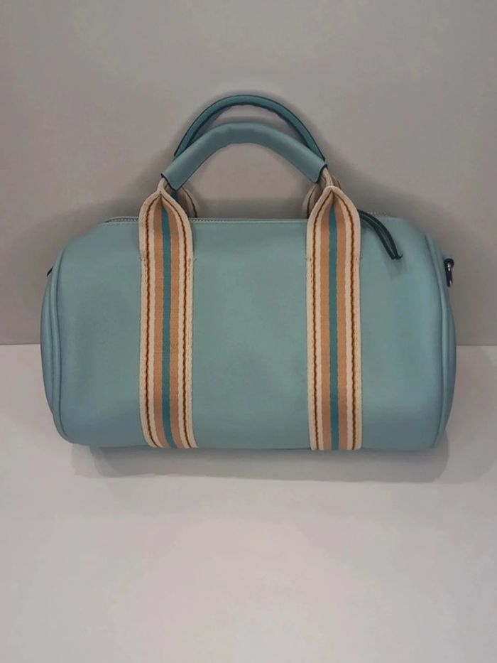 Sac à main Max & Enjoy Bleu turquoise en similicuir - photo numéro 2