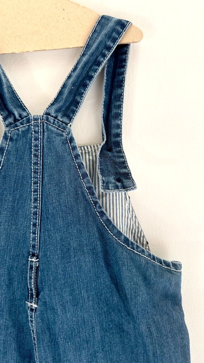 Salopette en jeans fin - photo numéro 3