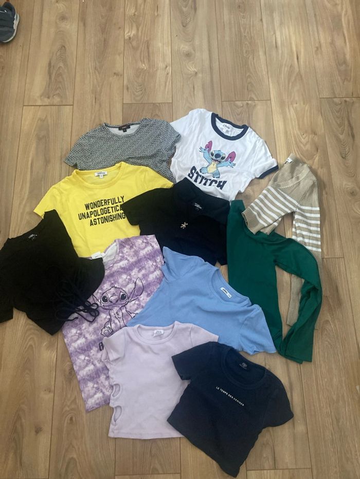 Lot de 11 t-shirt