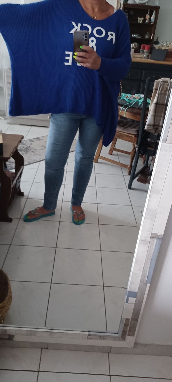 Très beau pull oversieze femme T U - photo numéro 6