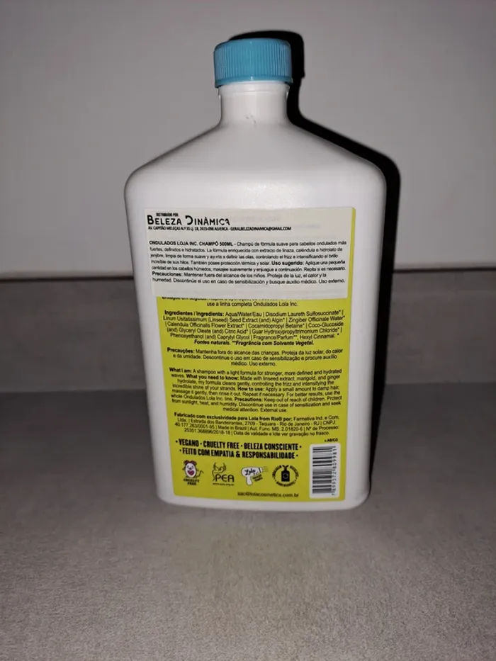 Shampoing Ondulados Lola Inc. - 500ml - photo numéro 2