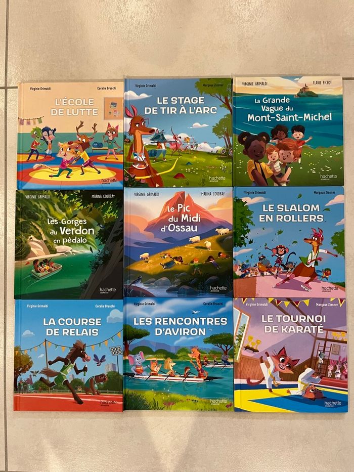 Lot 9livres enfants