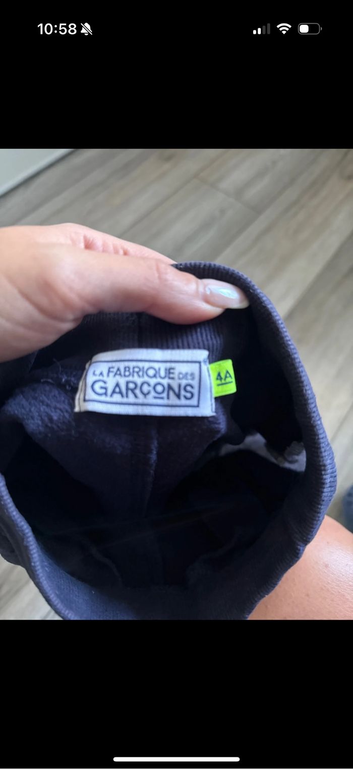 Bas de jogging garçon la fabrique des garçons - photo numéro 3