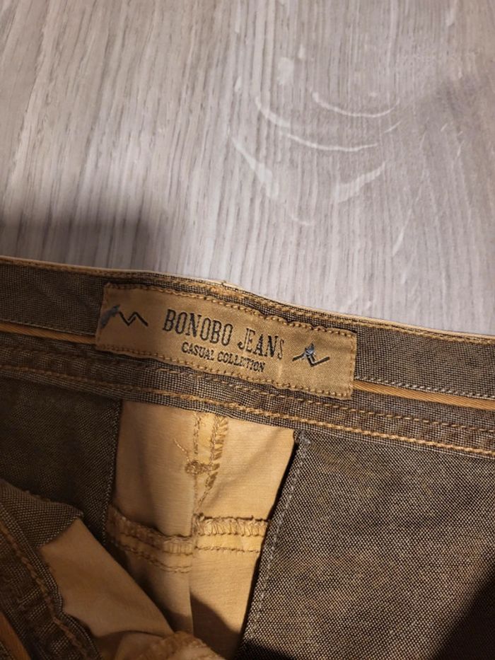 Magnifique pantalon moutarde homme bonobo taille 38 - photo numéro 7