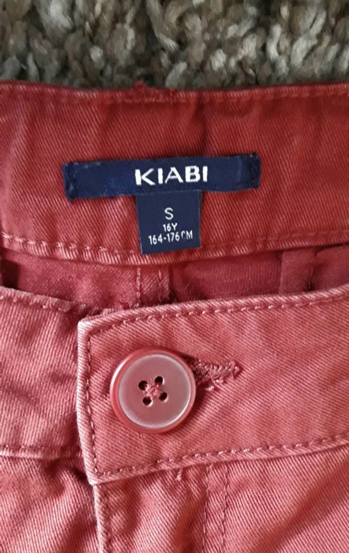 Bermuda chino brique Kiabi T. S (16 ans) - photo numéro 5