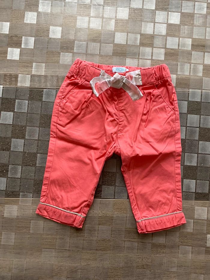 Ensemble blouse pantalon obaibi 6 mois - photo numéro 5