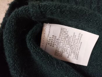 Pull camaïeu, Vert,peu portées