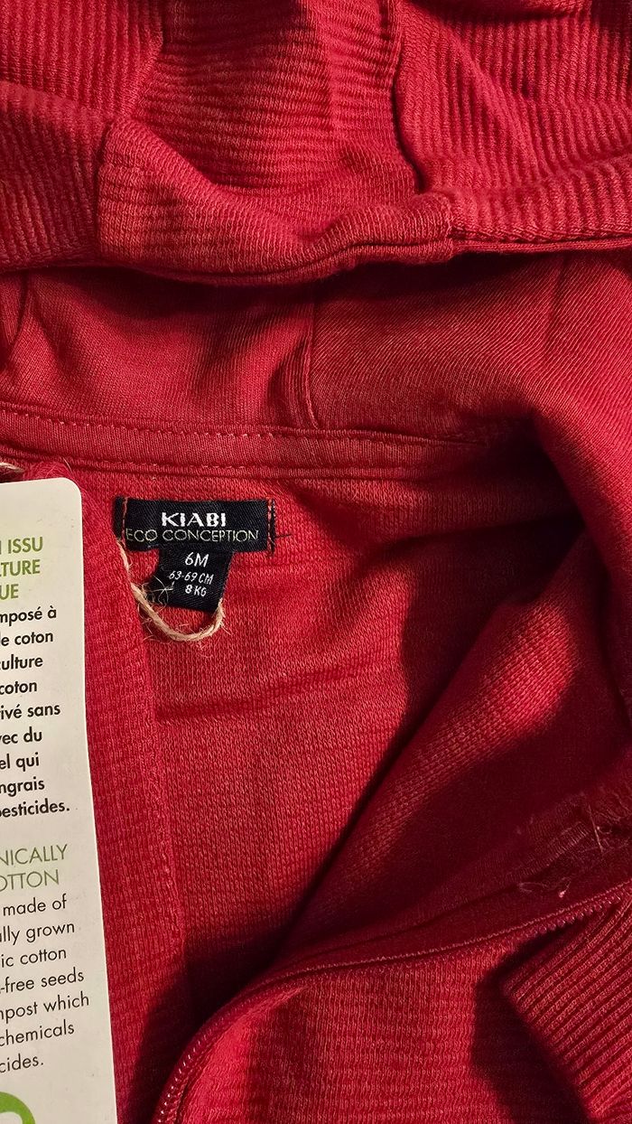 (NEUFS NON PORTÉS) 🏷🏷🥰😍💙 sweat zippé et sous pull 6mois Garçon 😍🥰💙💙 - photo numéro 2
