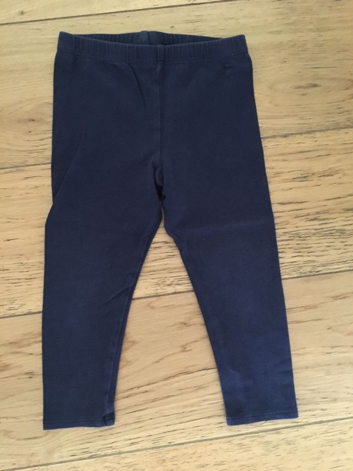 Legging fille marine Jacadi taille 23 mois