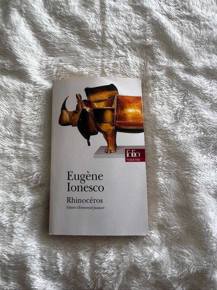 Eugène inoesco, rhinocéros