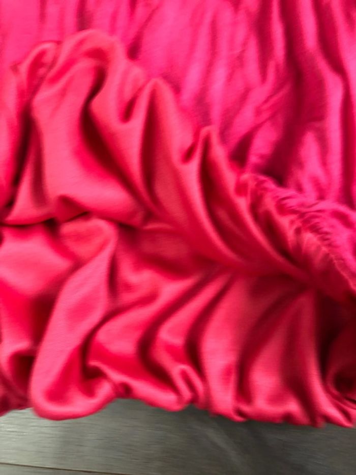 Robe d’été boule Etam taille 36 rose fuchsia - photo numéro 4