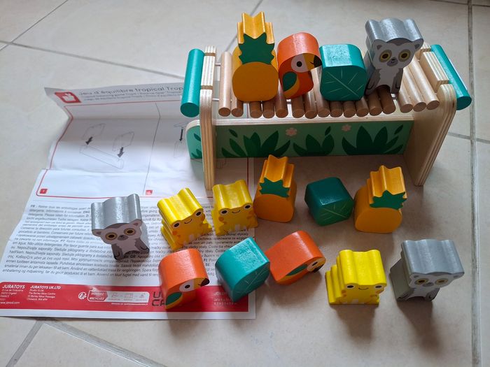 Jeu d’équilibre tropical tropik  Janod + 2 ans - photo numéro 3