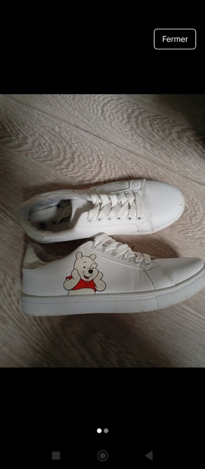 Basket Winnie l'ourson femme