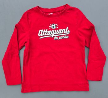 Tee-shirt ML 5 ans garcon kiabi