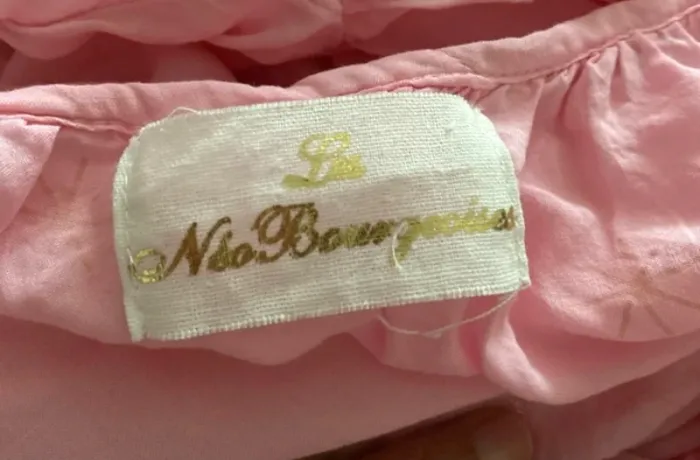 💕 Blouse ample Les NéoBourgeoises – rose à manches volantées Taille Unique - photo numéro 13