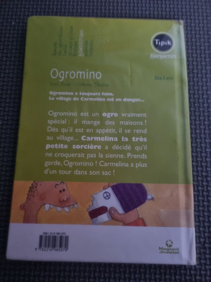 Livre enfant Ogromino dès 5ans - photo numéro 2